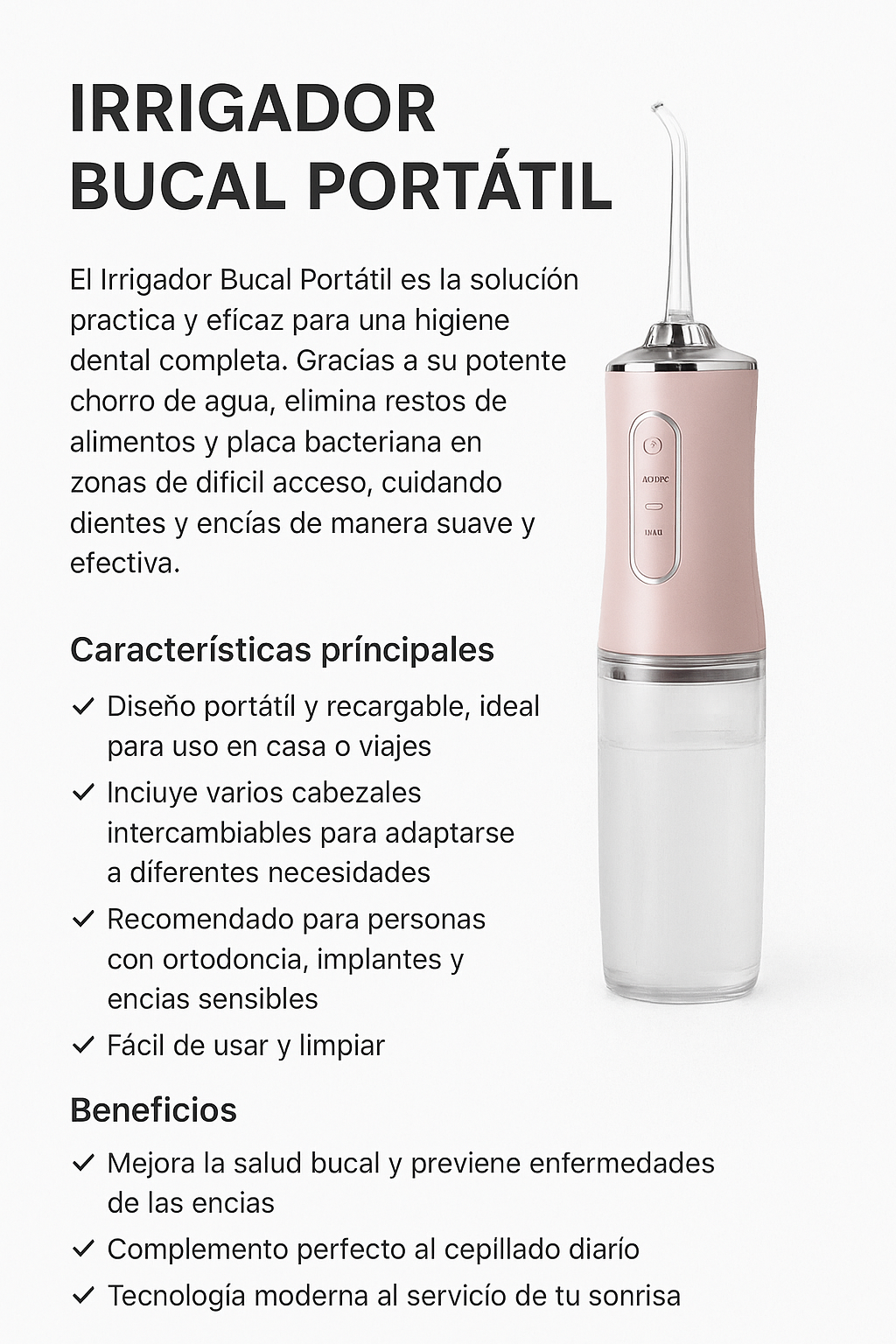 IRRIGADOR DENTAL