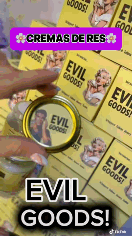 EVIL GOODS - Crema viral TIK TOK - AMAZON
