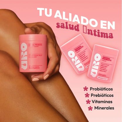 URO VAGINAL PROBIOTICS PARA LA SALUD VAGINAL DE LAS MUJERES, EQUILIBRIO DEL PH